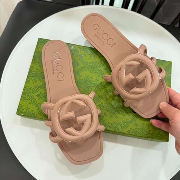 Gucci Palma rubber slides 39 - Picture 5 of 7